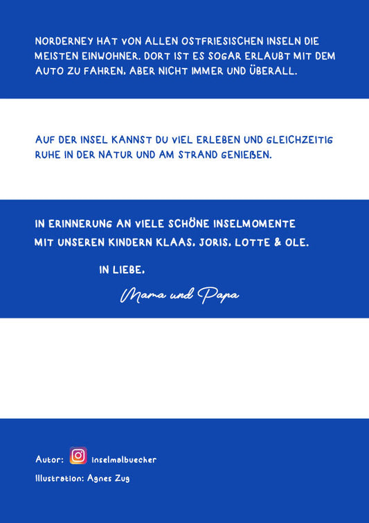 Malbuch Norderney