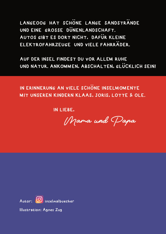 Malbuch Langeoog