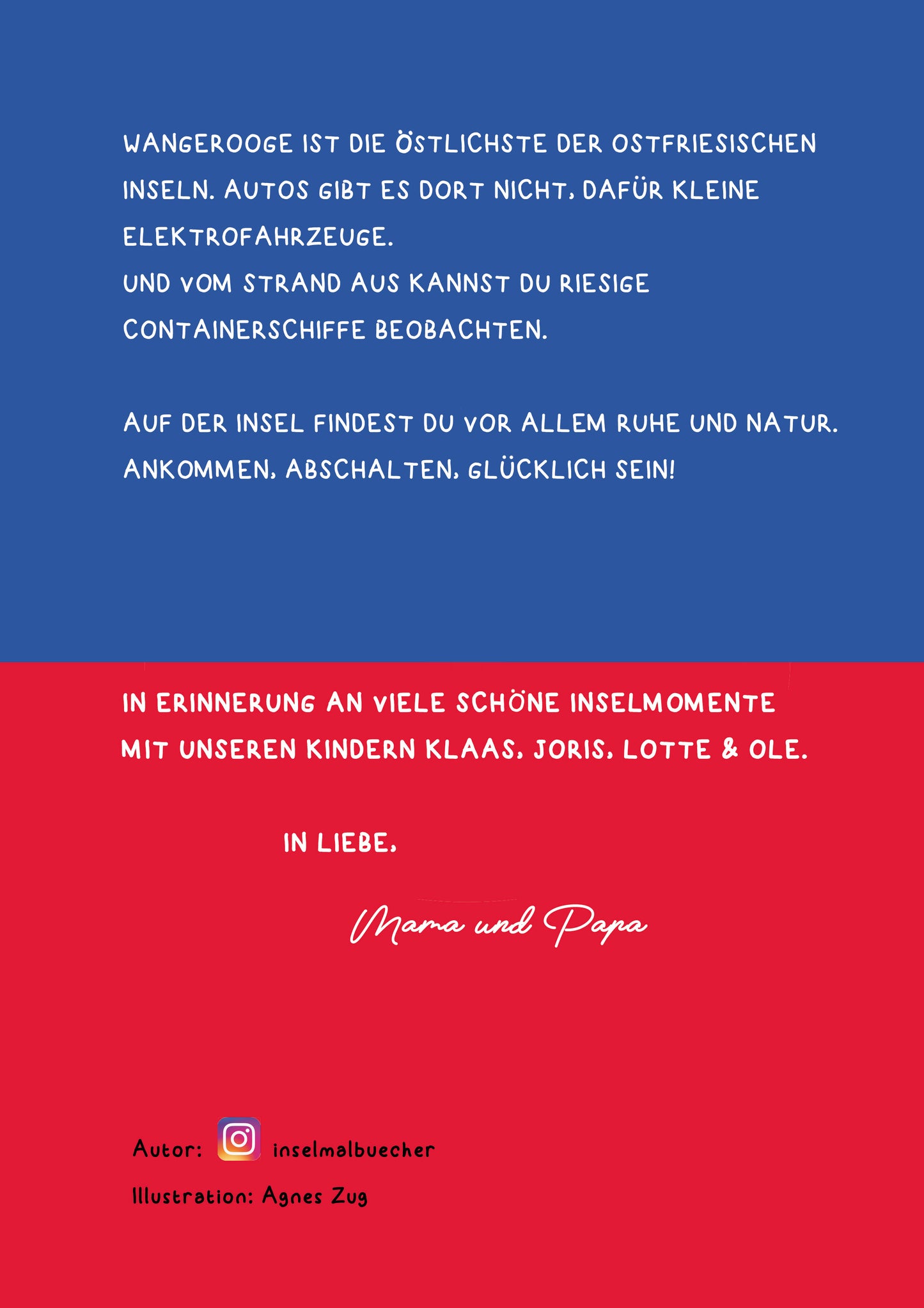 Malbuch Wangerooge