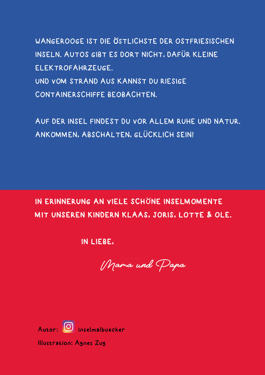 Malbuch Wangerooge