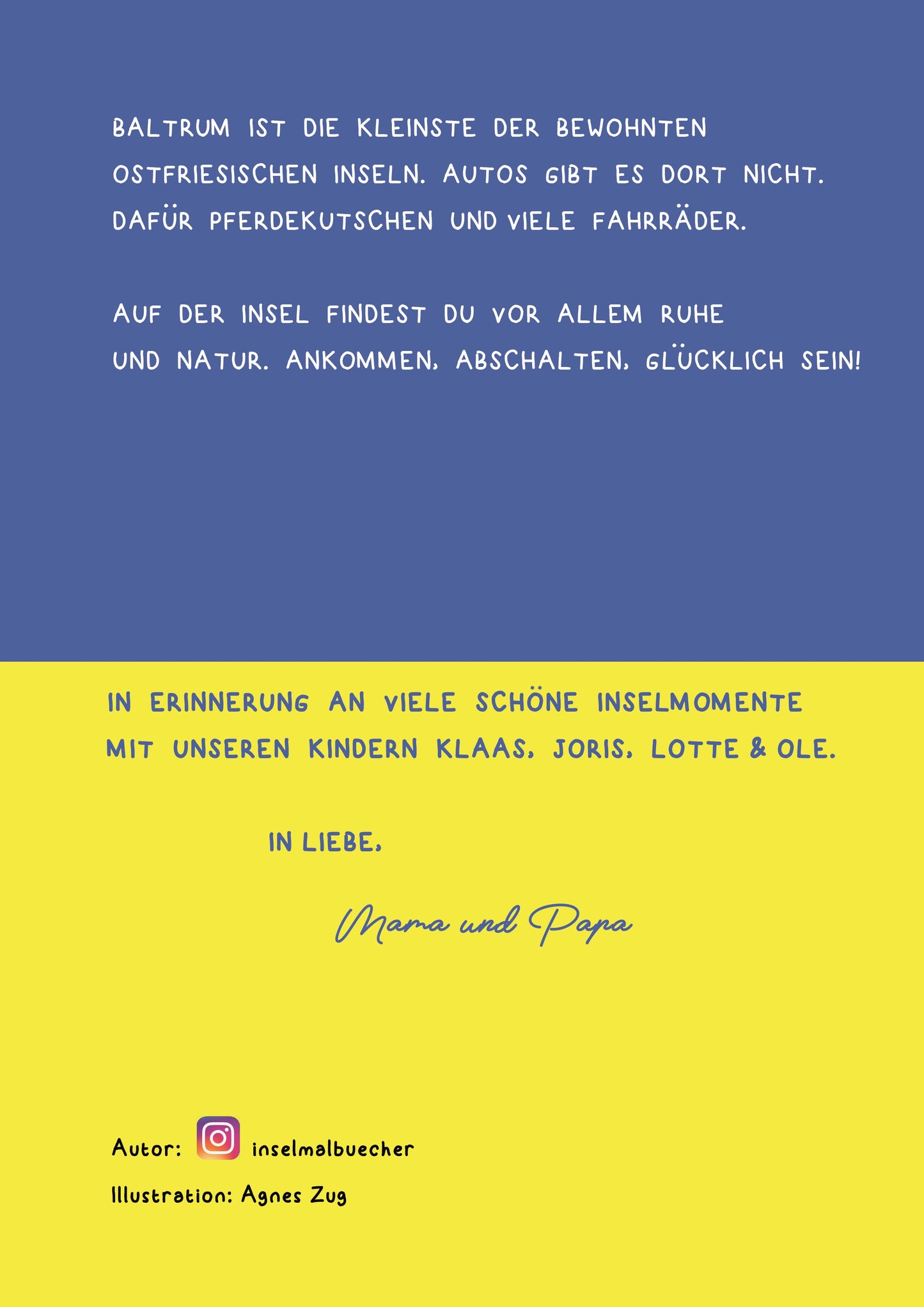 Malbuch Baltrum