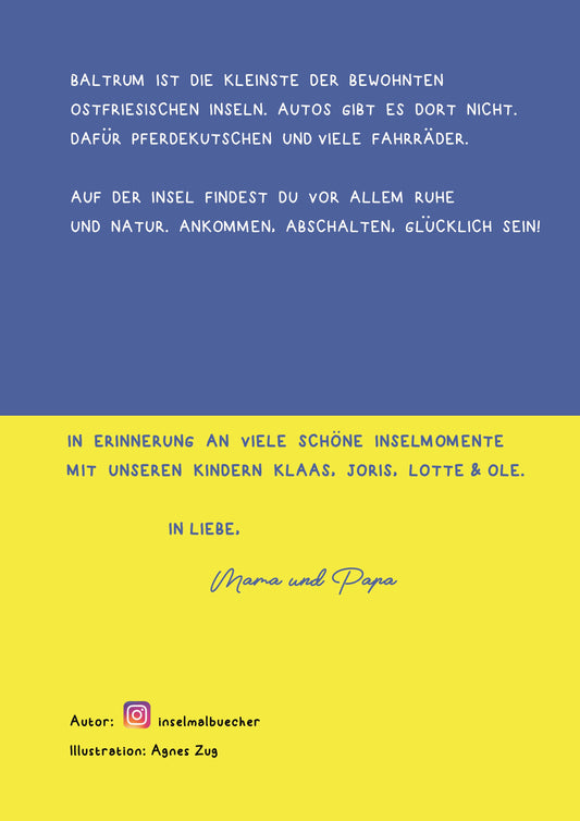 Malbuch Baltrum