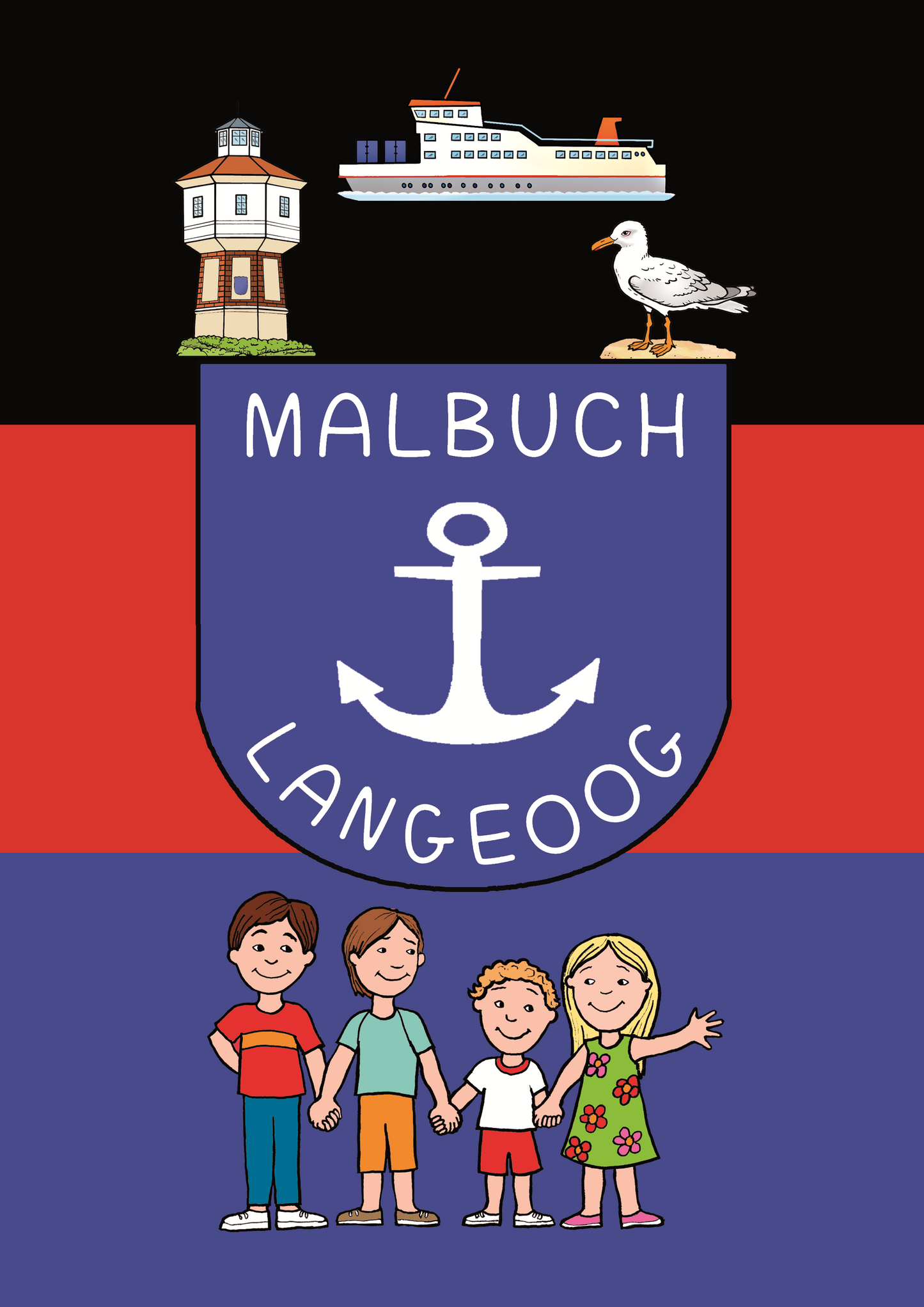 Malbuch Langeoog