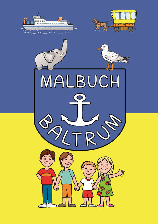 Malbuch Baltrum