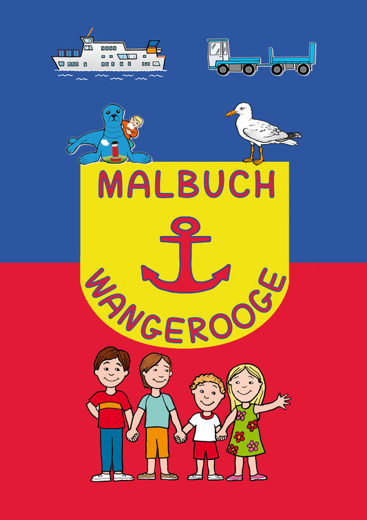 Malbuch Wangerooge